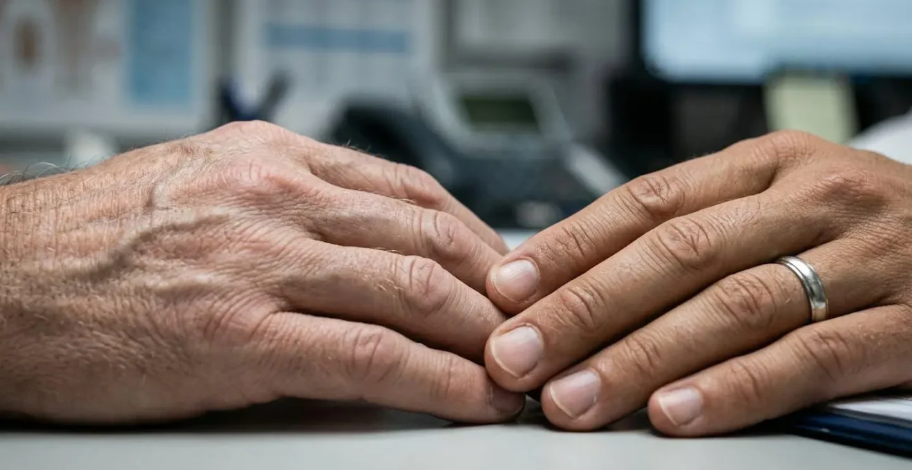 Échange bienveillant entre médecin et patient discutant du sevrage