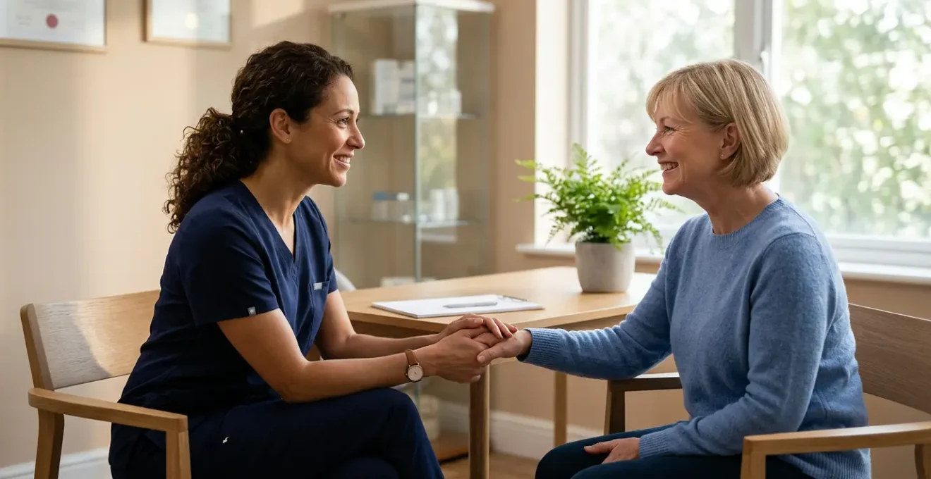 Patient en consultation médicale pour un traitement de substitution aux opiacés