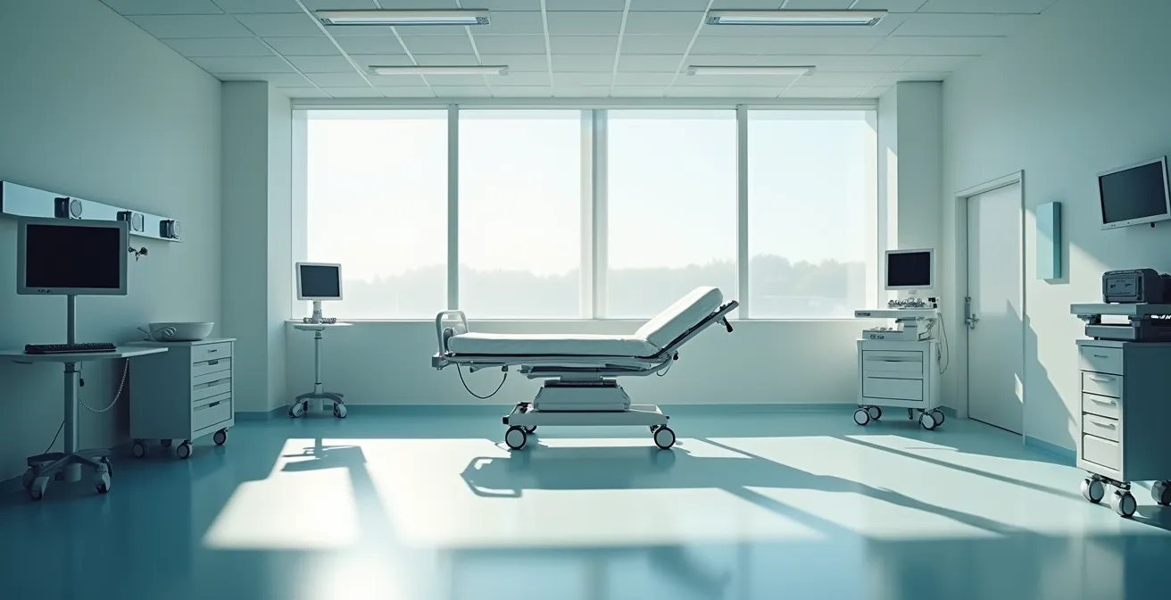 Environnement médical sécurisé pour un sevrage hospitalier en France