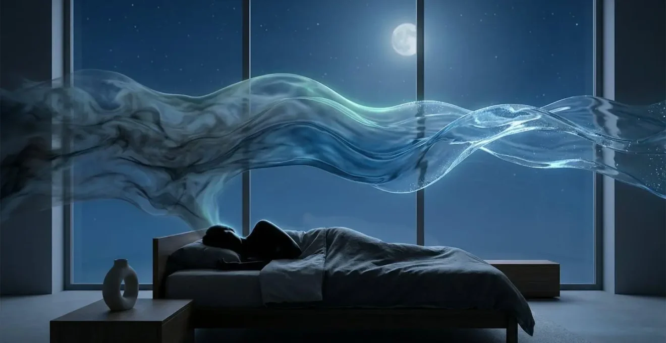 Visualisation du système glymphatique nettoyant le cerveau pendant le sommeil profond